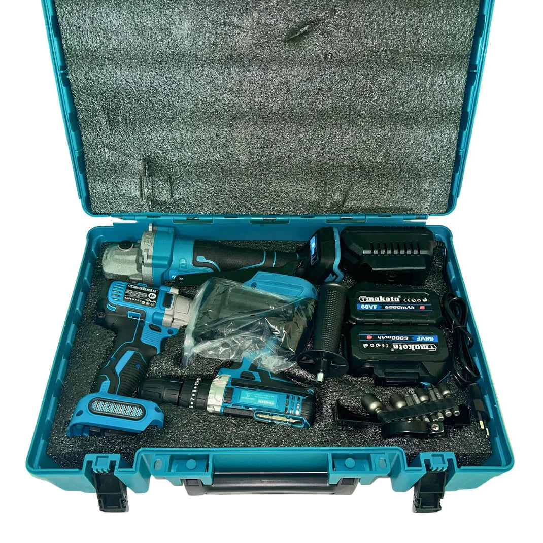 Kit 3 in 1 : Svitaboccole + Flex + Avvitatore + Batterie 68V